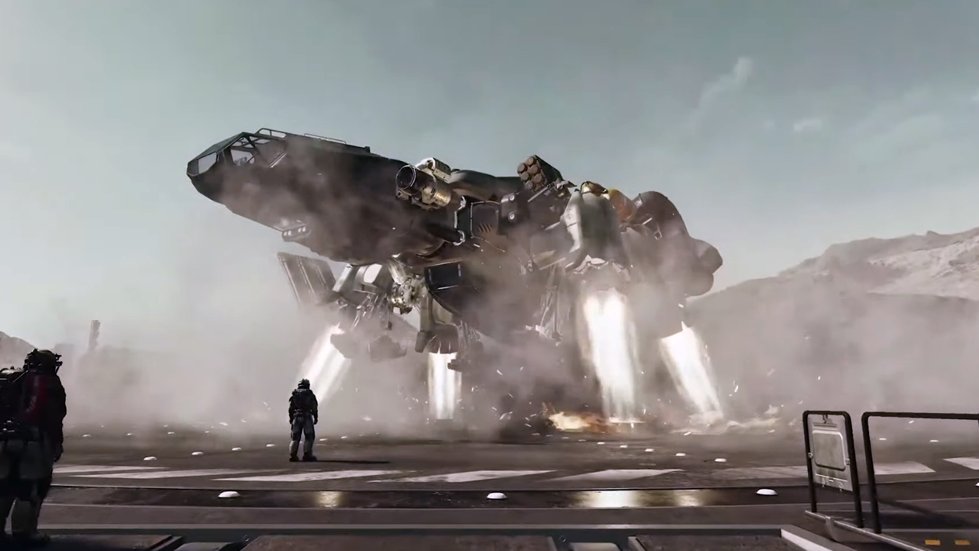 The devs want players to use the space ship to get around.