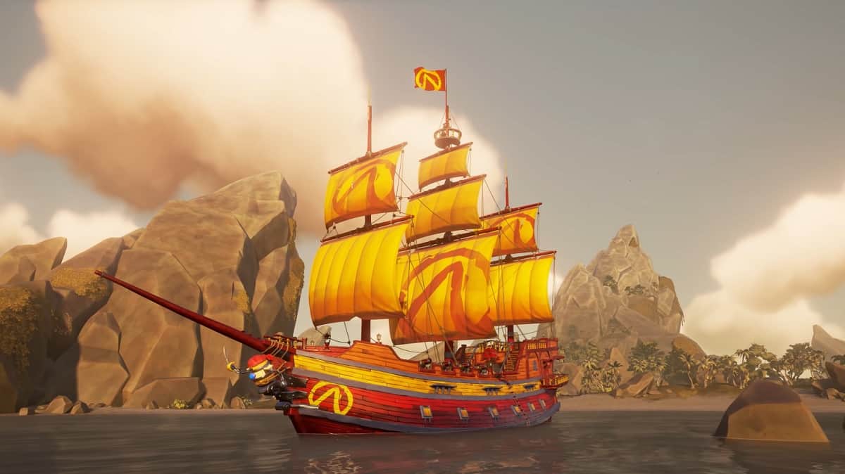 There is a Sea of Thieves crossover event with Borderlands until September 7