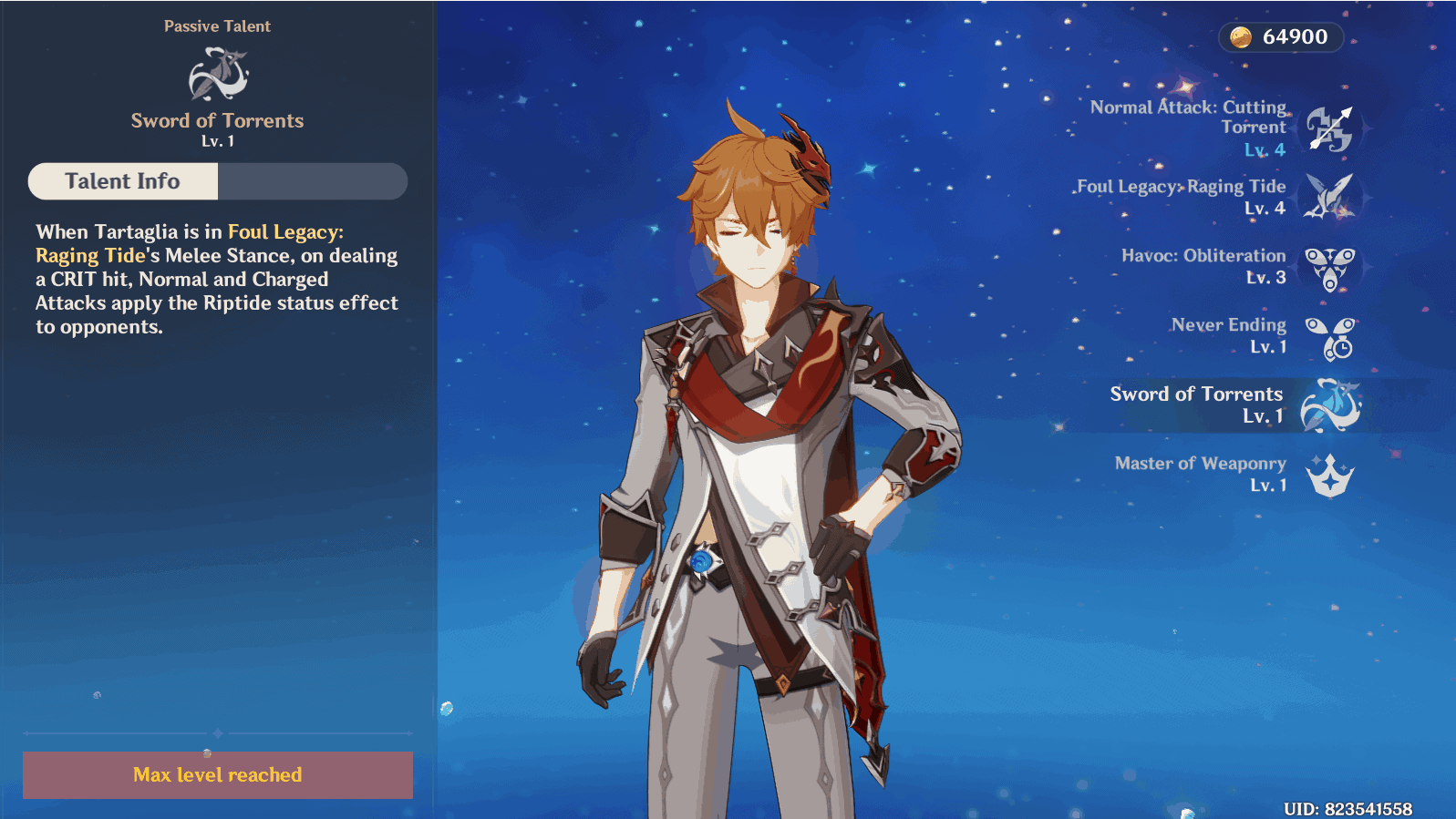 Top Builds For Tartaglia/childe In Genshin Impact