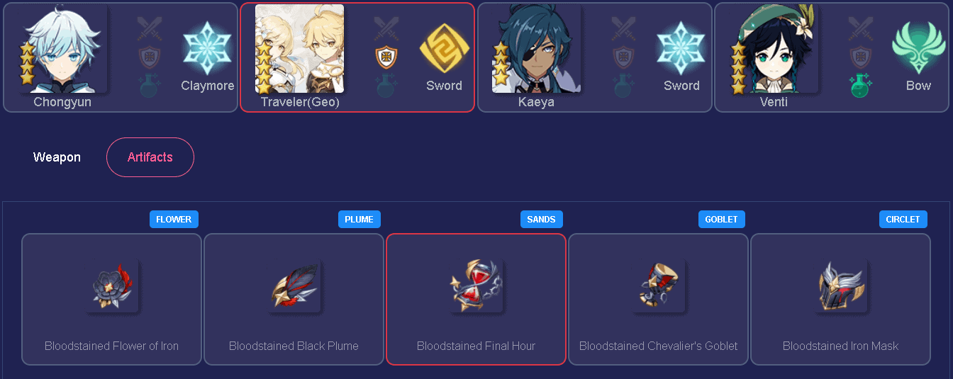 Best Builds For Geo Traveler In Genshin Impact