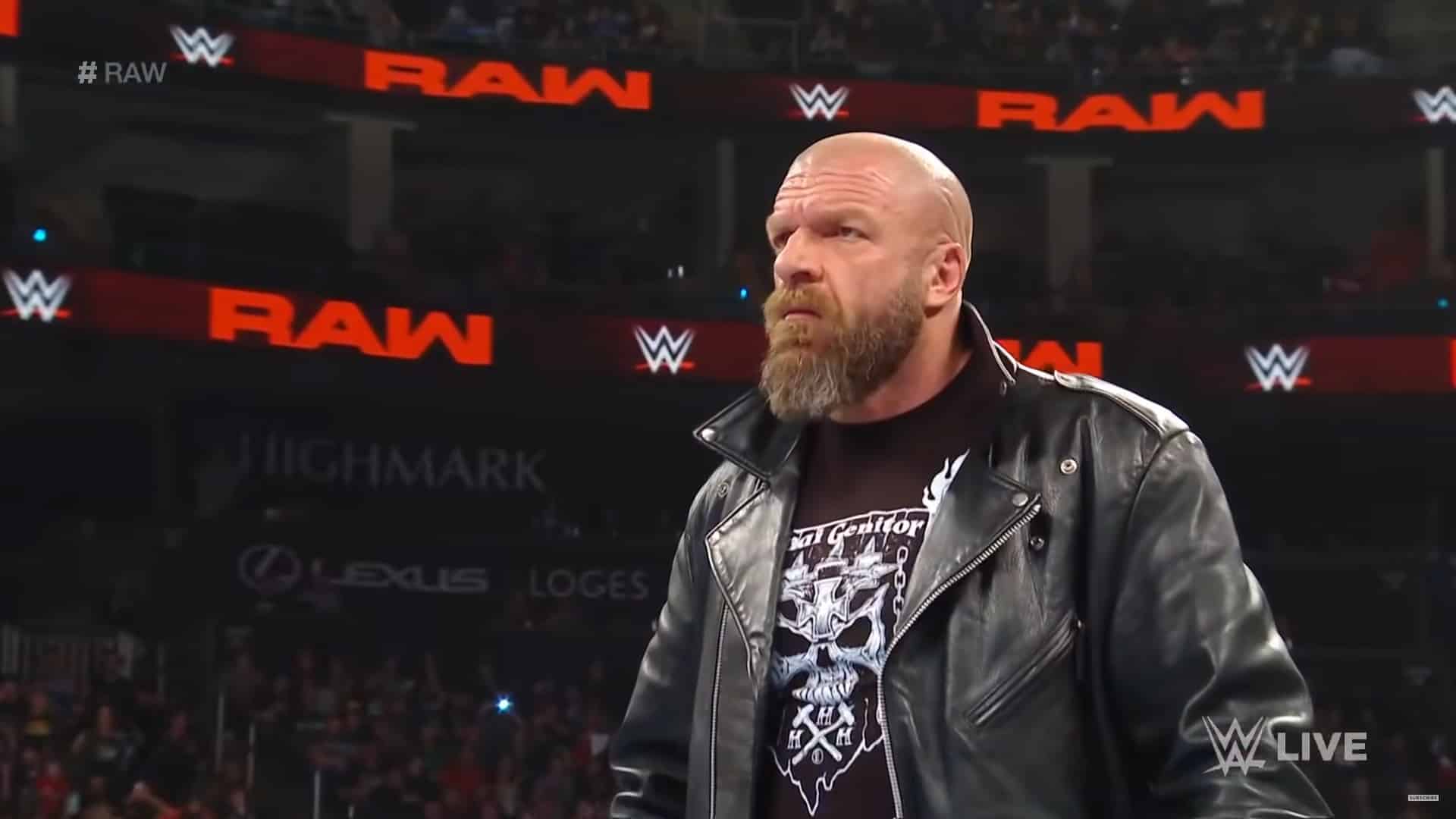 nick khan tension triple h vince mcmahon