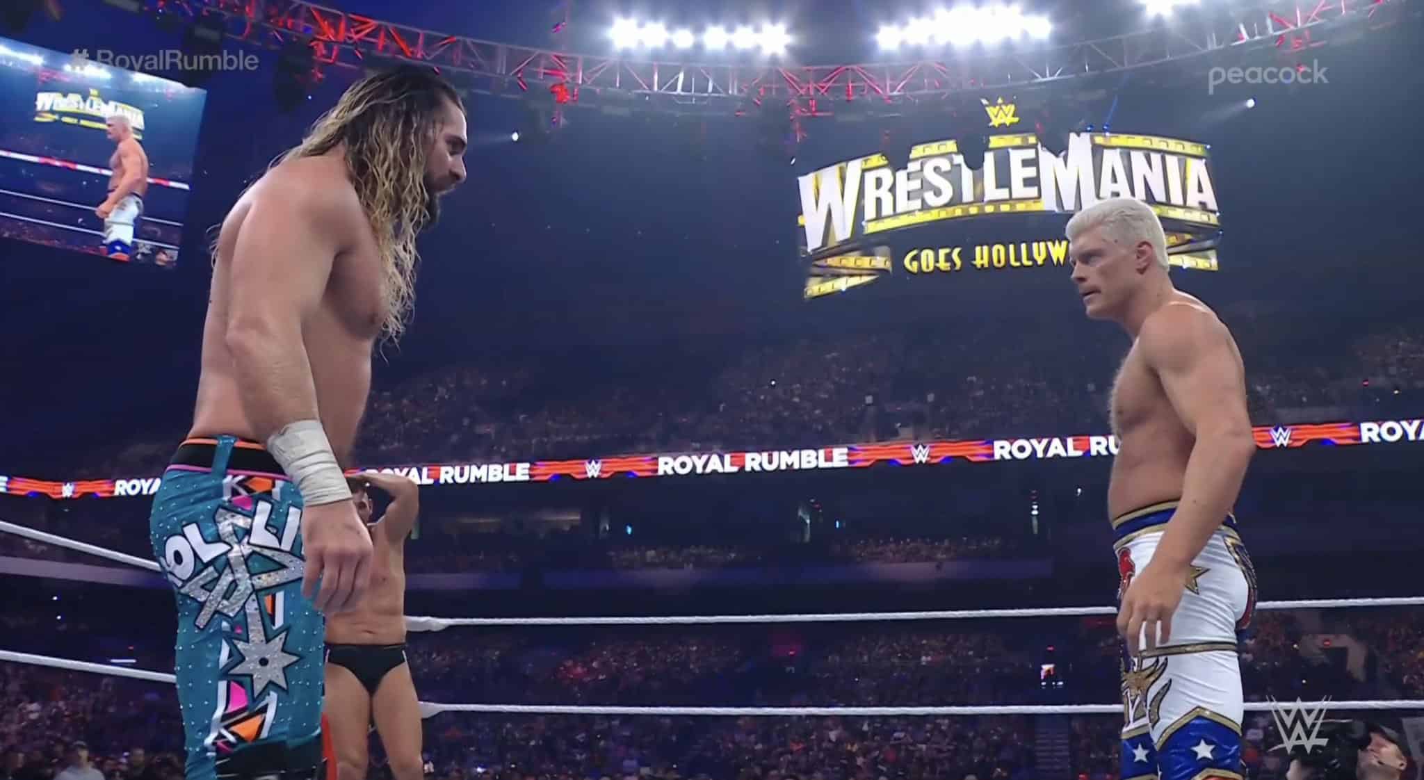 cody rhodes roman reigns wrestlemania