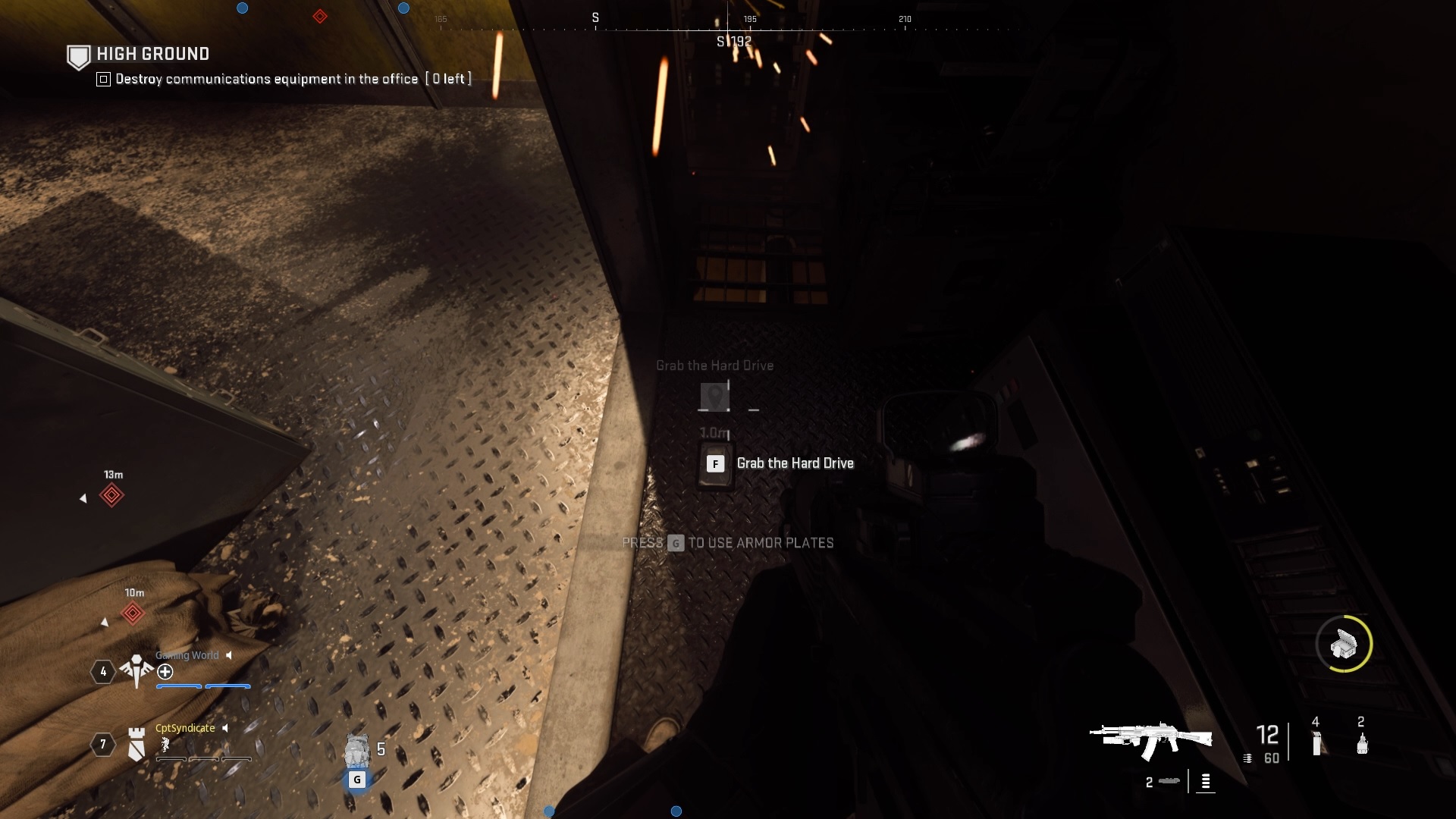 Grab Hard Drive High Ground