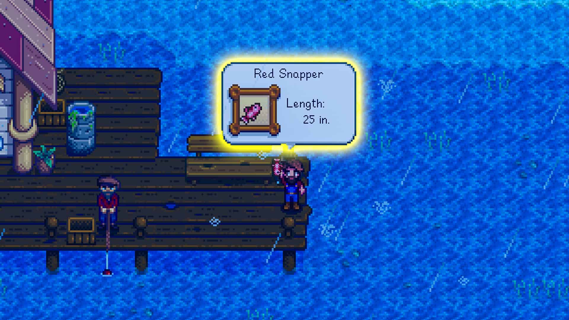 How to catch a Red Snapper in Stardew Valley
