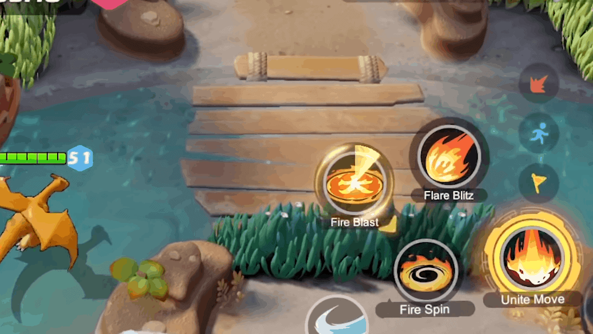 The Map And Characters In Pokemon Unite