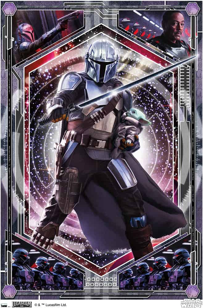 Star Wars: Luke Skywalker And Grogu Build A Lightsaber In Comic-con Exclusive Poster