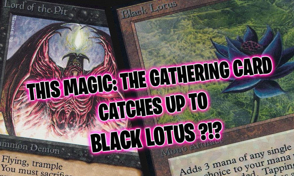 Magic: The Gathering card catches up to Black Lotus value