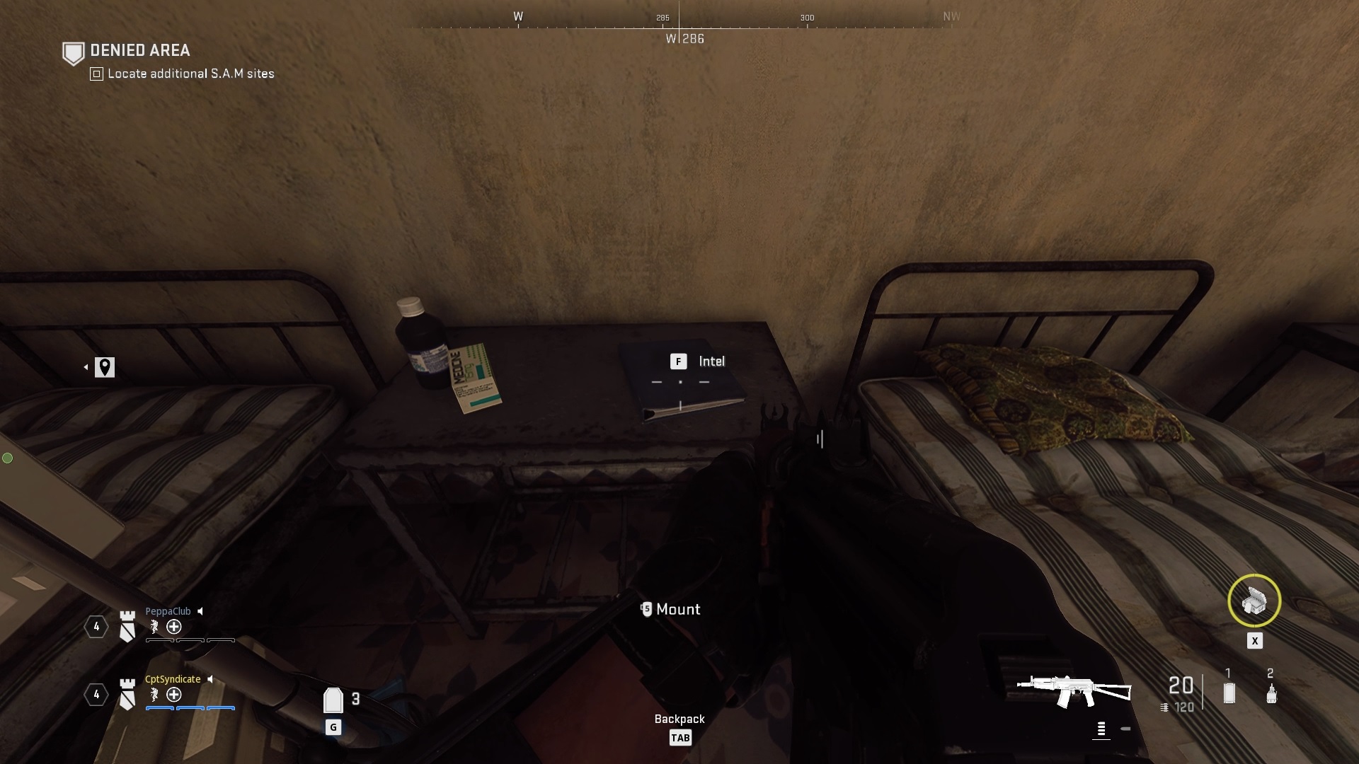 Intel Visual Denied Area