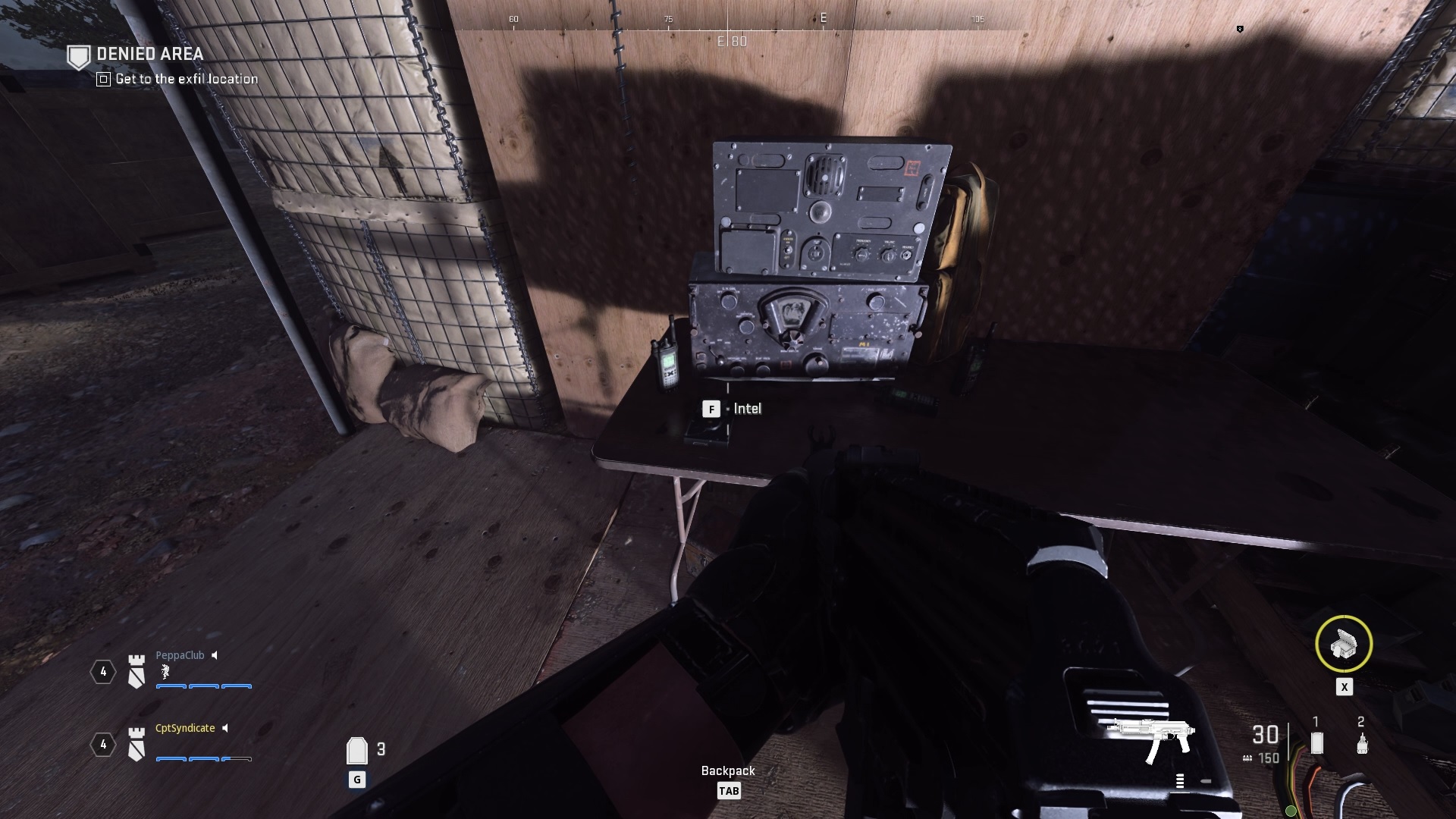 Intel Visual Denied Area