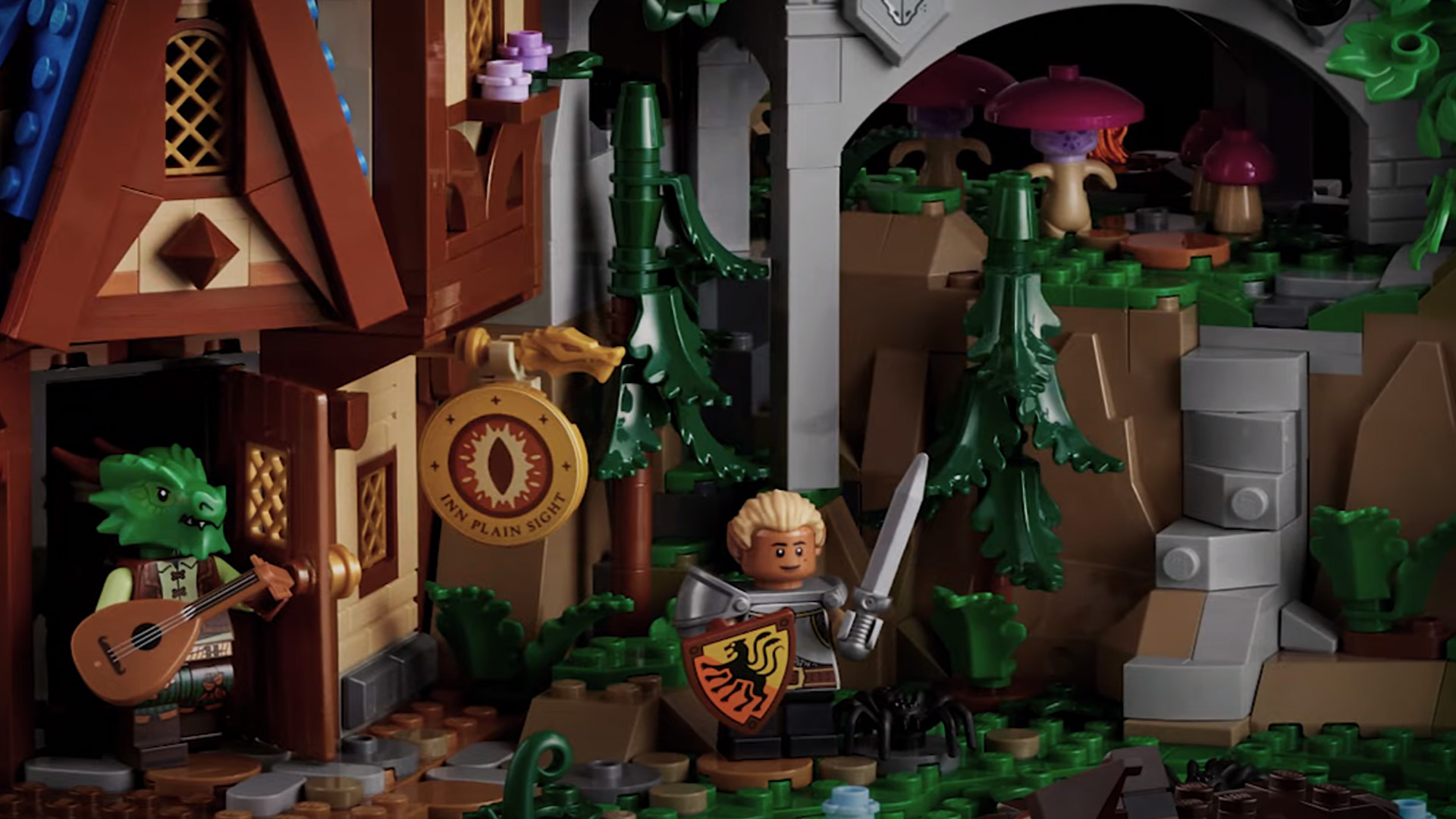 Based on designs by LEGO and D&D fan Lucas Bolt, can serve as both a display piece and as accessories for D&D campaigns.