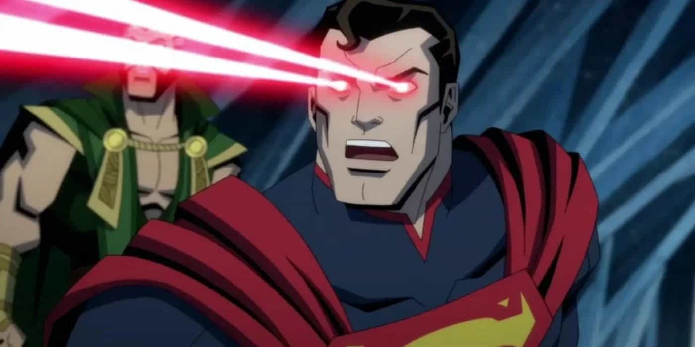 Superman is definitely seeing red in the Injustice Red Band trailer