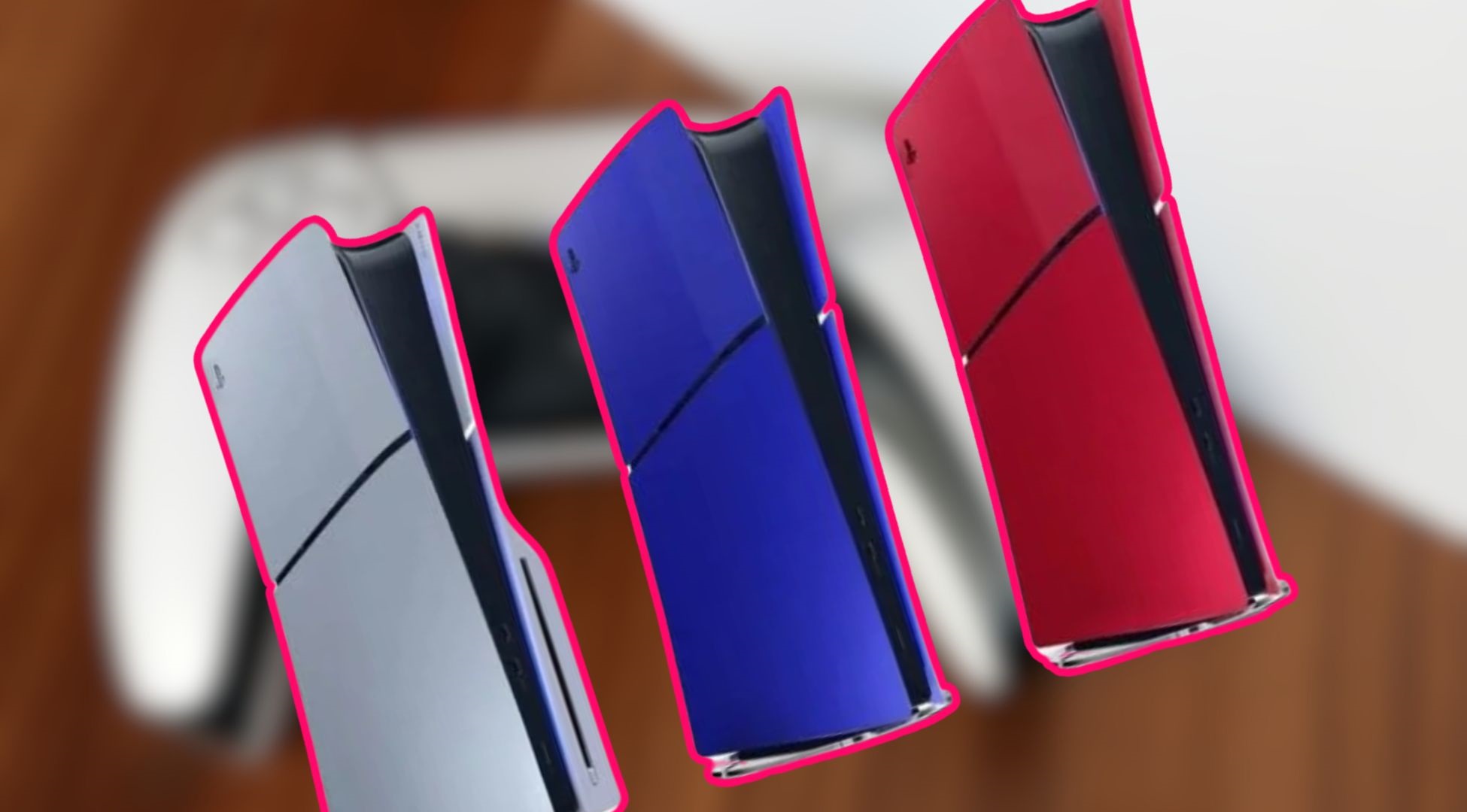 Sony just showed off more stylish and colorful PS5 Slims at CES 2024