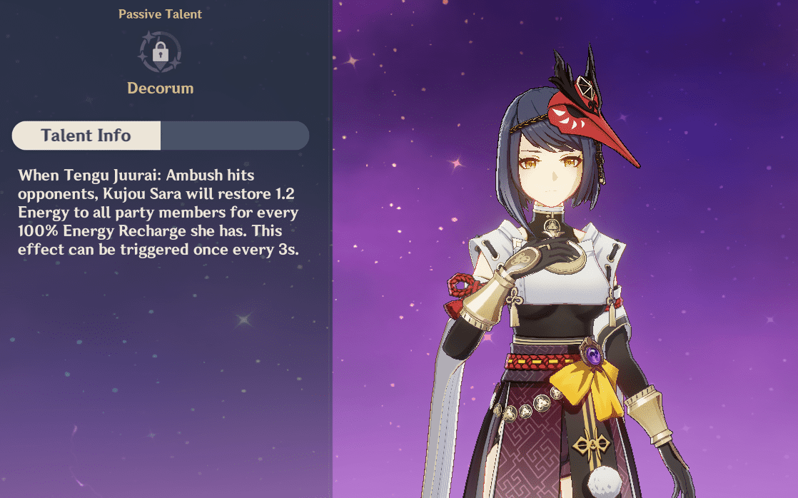 Top Builds For Kujou Sara In Genshin Impact