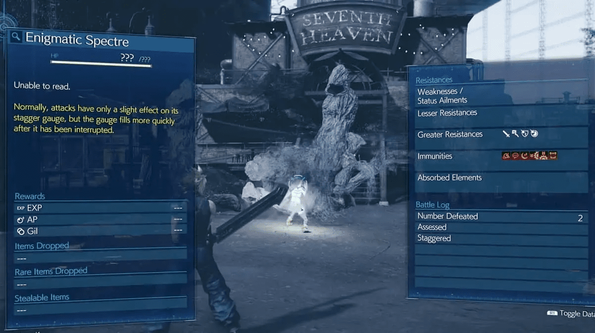 How To Beat The Enigmatic Spectre In Final Fantasy 7 Remake