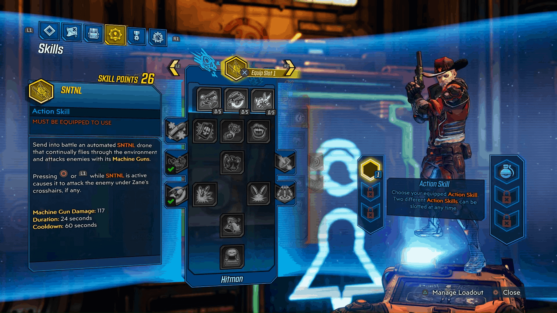 Borderlands 3: Complete Zane Guide – Skill Tree, Action Skills, Perks & Abilities