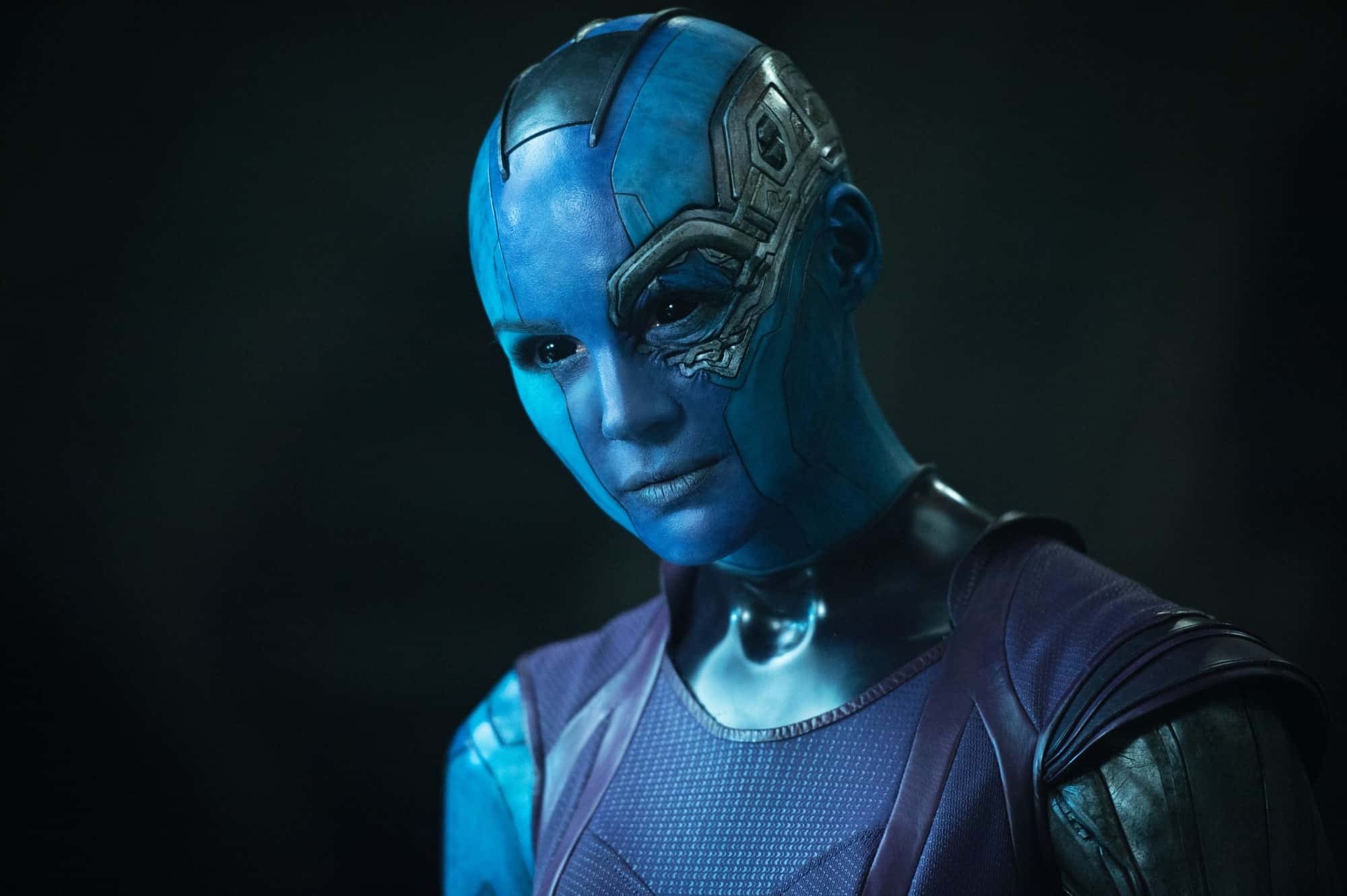 Karen Gillan Shows Off Nebula Makeup In Latest Guardians Of The Galaxy 3 Update