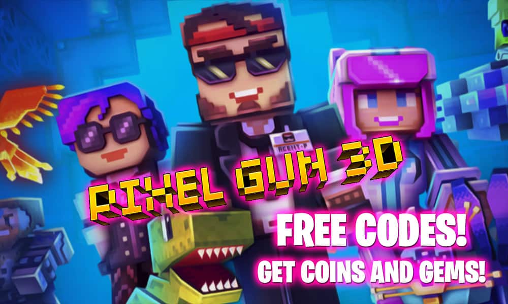 Pixel Gun 3D free promo codes - March 2024