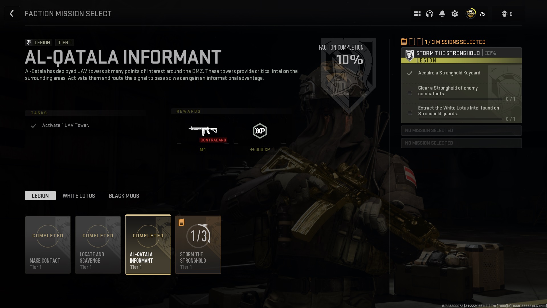 Dmz Rewards Prestige Rank