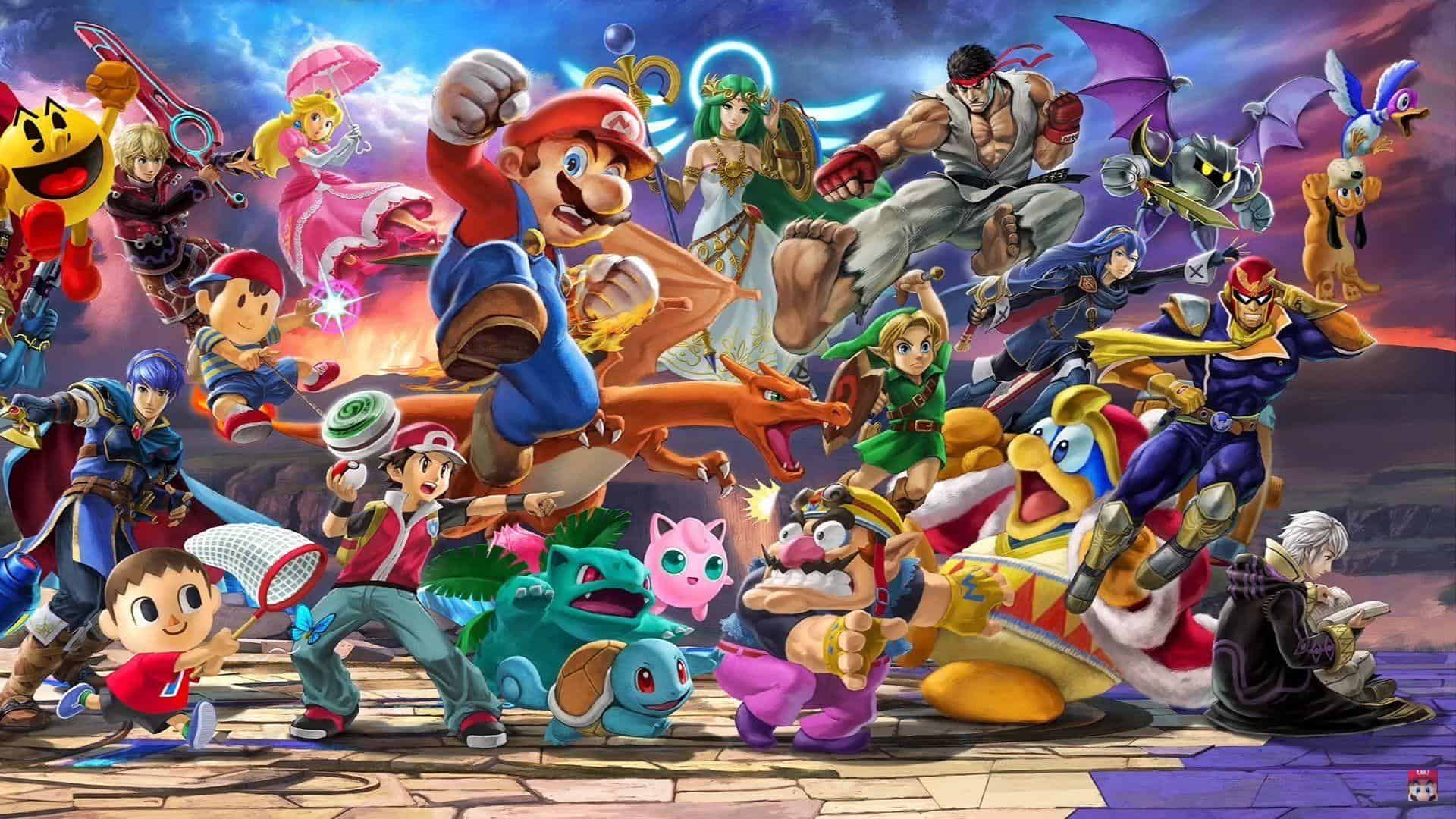 The Super Smash Bros. franchise is a game series with characters from across multiple Nintendo game franchises as well as some third-party franchises.