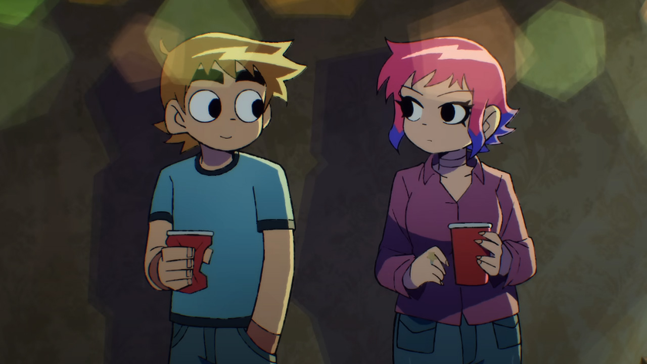 Will the story in Scott Pilgrim Takes Off be a reboot of what was established in any of the earlier projects? Edgar Wright says "just watch it" to fans to find out.