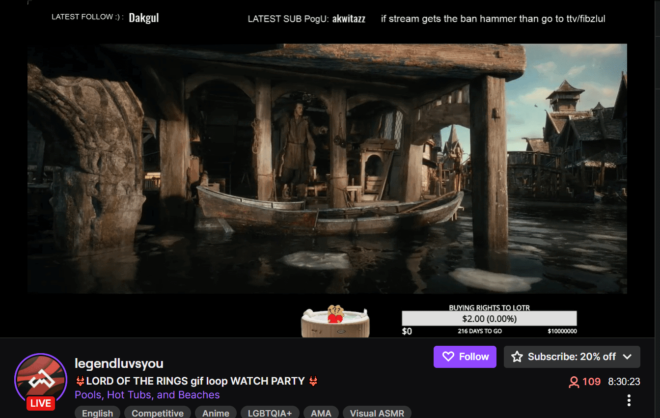 Twitch Launches Hot Tub Category; Gets Monkeys And Geralt Instead Of Softcore