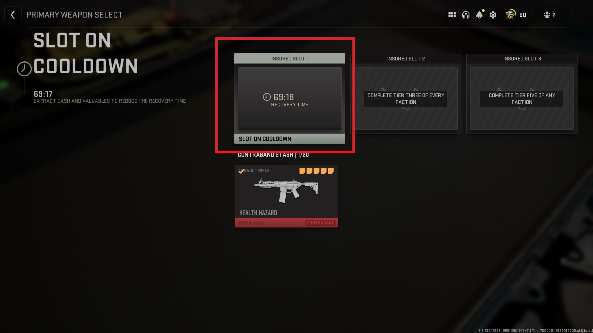 Insured Slot Timer Dmz
