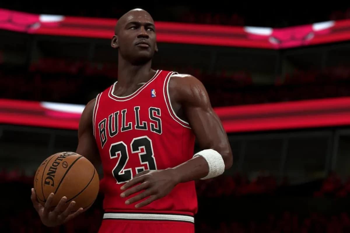 Michael Jordan is the cover athlete for NBA 2K23