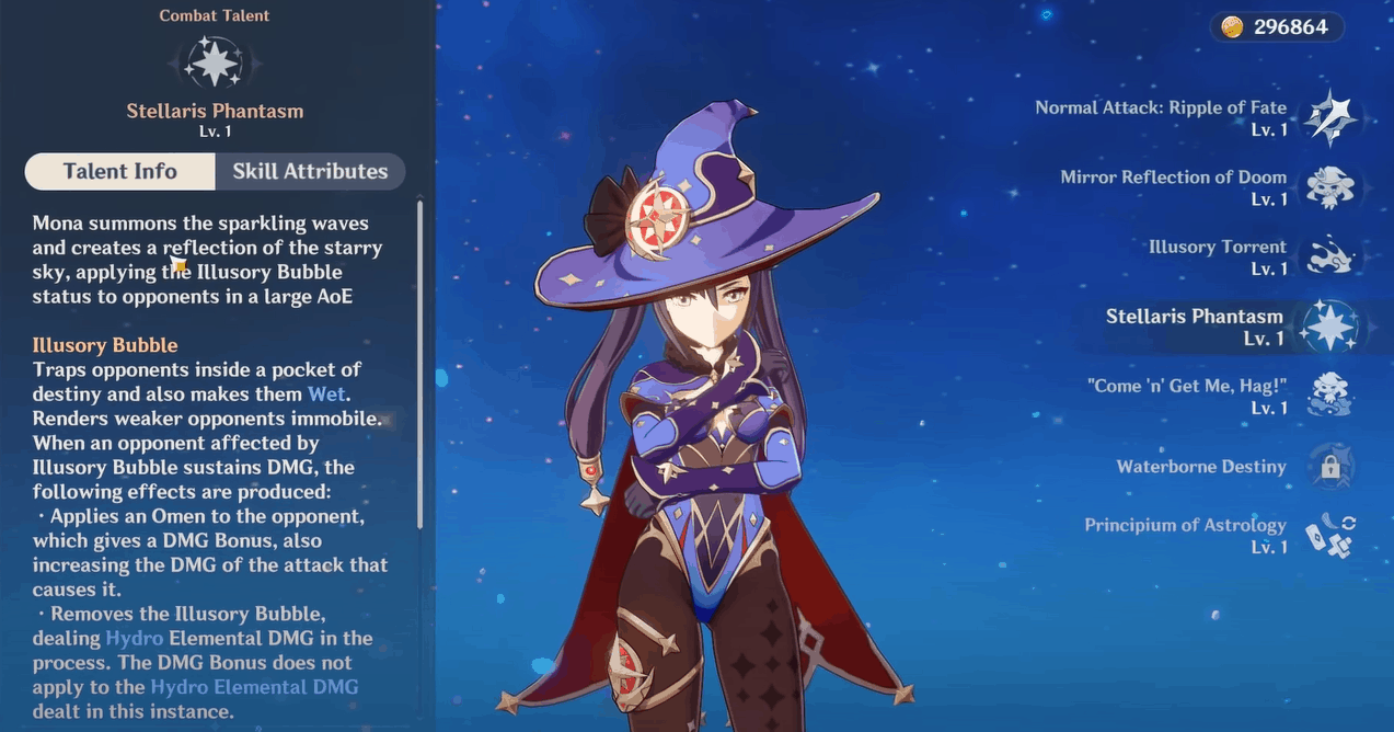 Top Builds For Mona In Genshin Impact