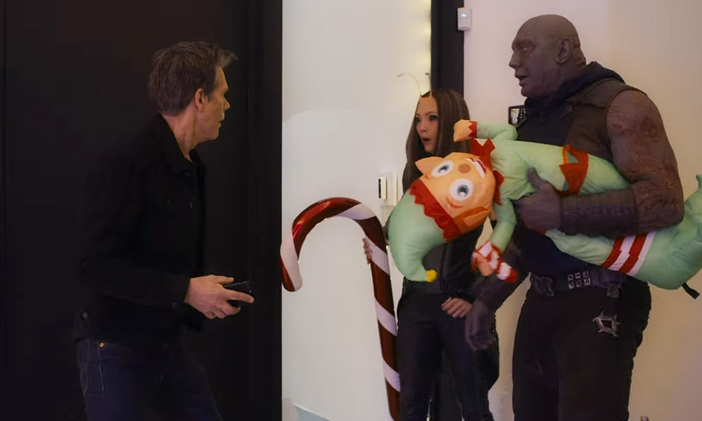 Marvel Mcu Kevin Bacon Guardians Of The Galaxy Holiday Special Present