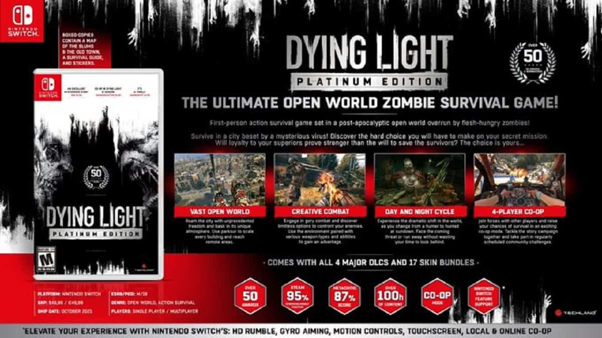 Leaks Suggest That Dying Light Is Coming To The Nintendo Switch