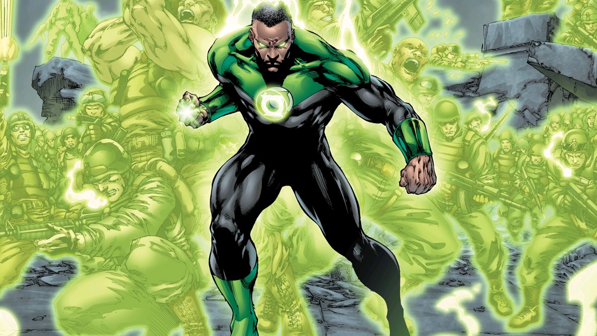 green lantern art