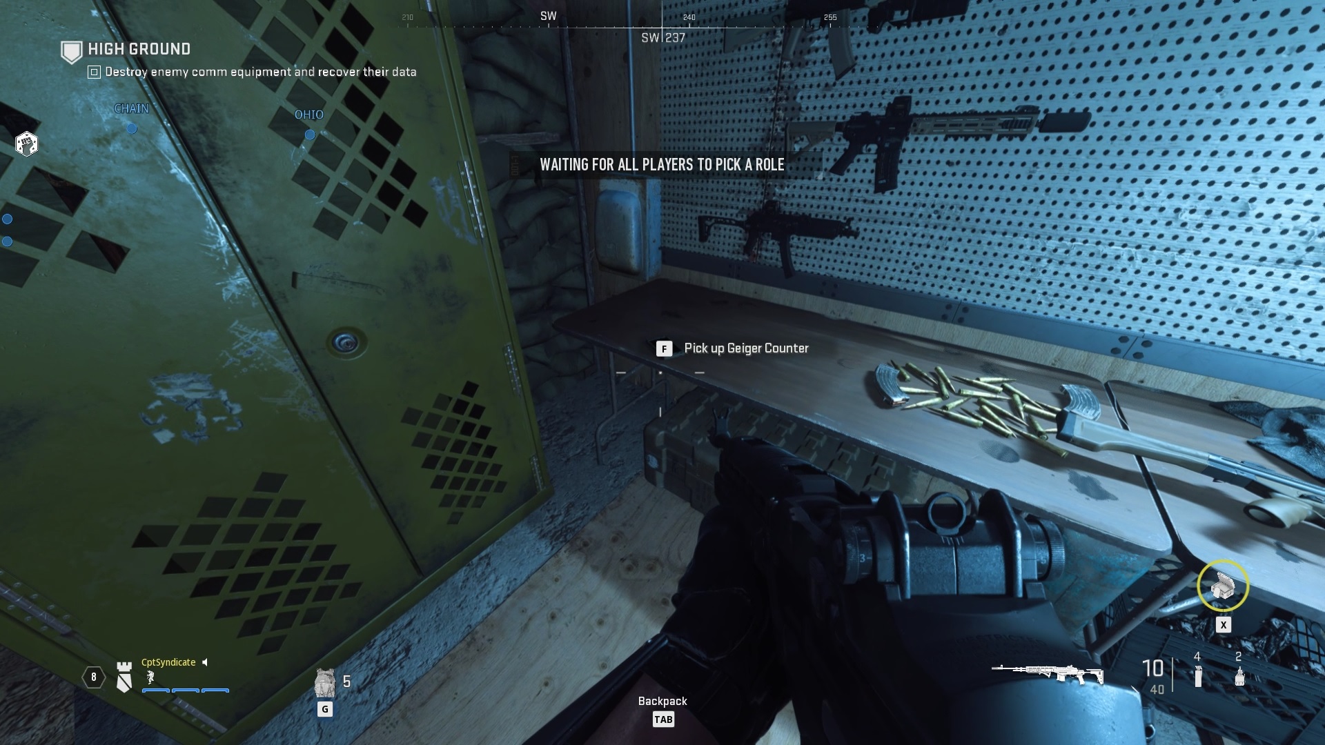 Geiger Counter High Ground