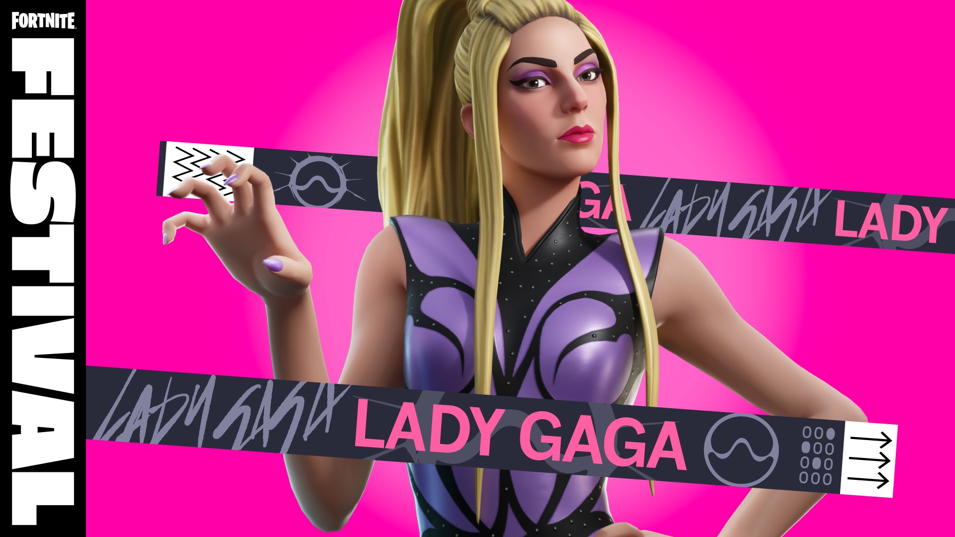Lady Gaga is the latest artist to headline Fortnite Festival.