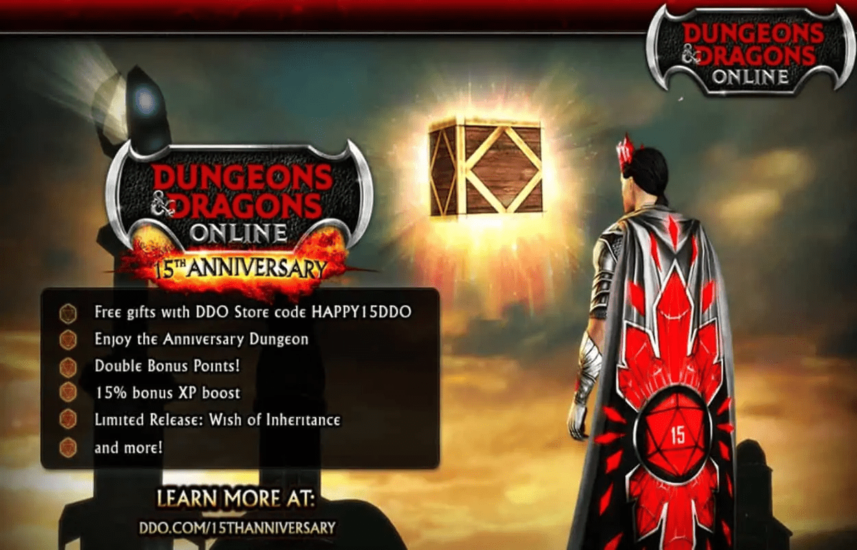 Dungeons & Dragons Online Celebrates 15th Anniversary