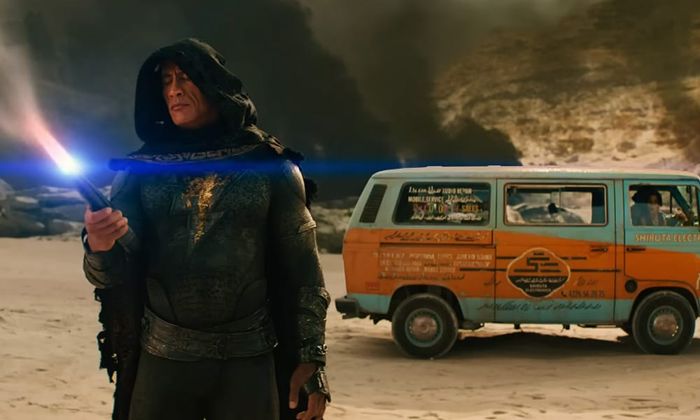 New Black Adam poster and trailer, The Rock surprises fans at screening