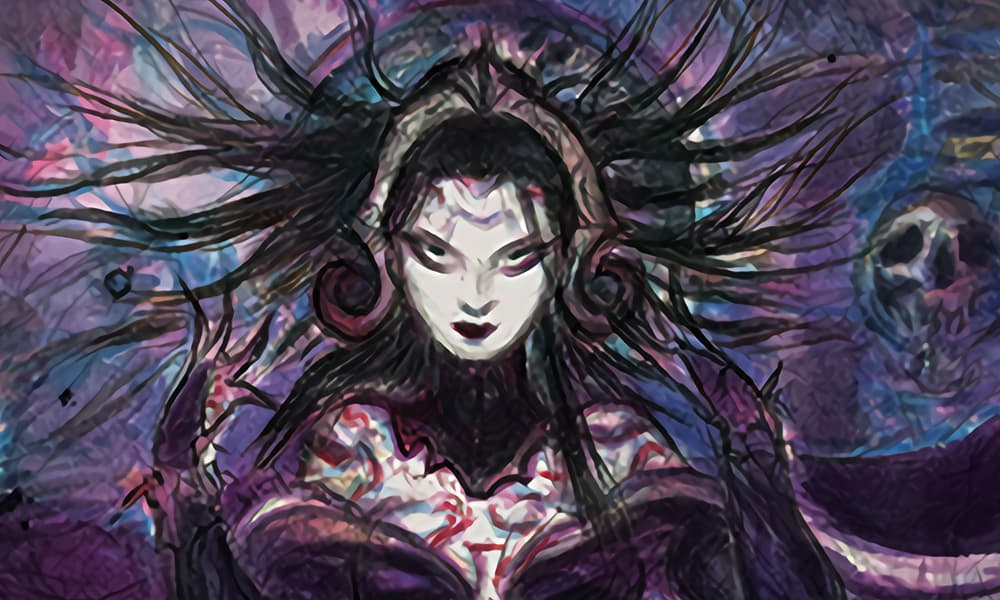 Magic The Gathering Final Fantasy Assassins Creed Crossover Liliana
