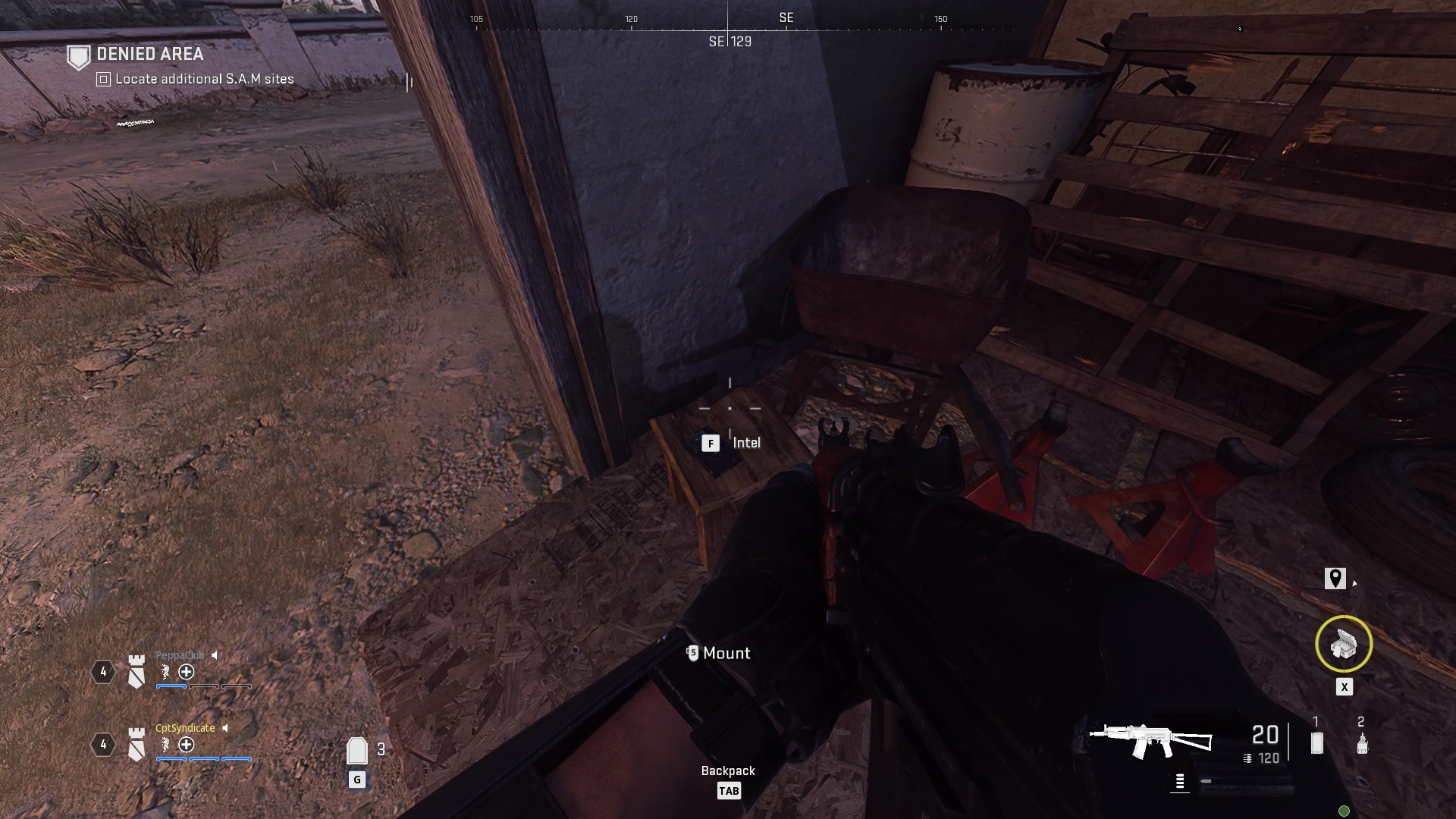 Intel Visual Denied Area