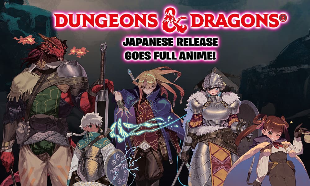 Dungeons & Dragons Japanese starter sets go full anime