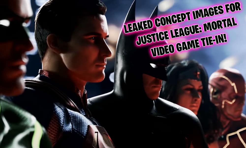 Leaked Justice League Mortal cancelled video game art