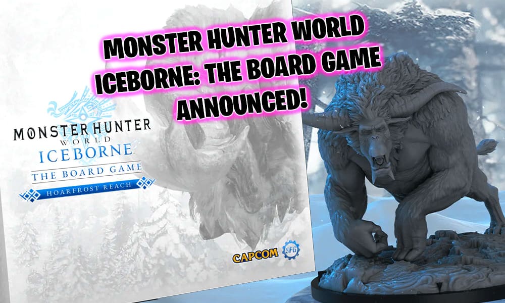 Monster Hunter World Iceborne: The Board Game is coming in May