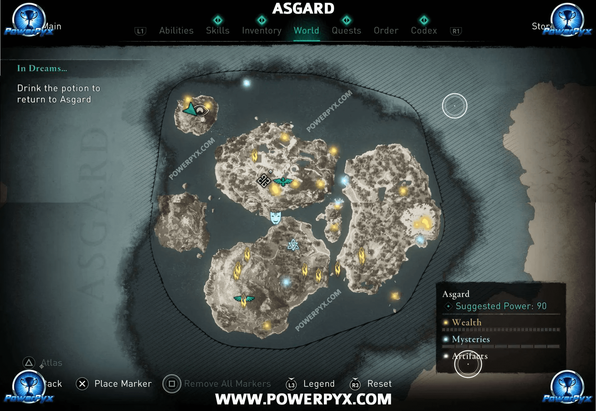 Here's Assassin's Creed Valhalla's Entire World Map