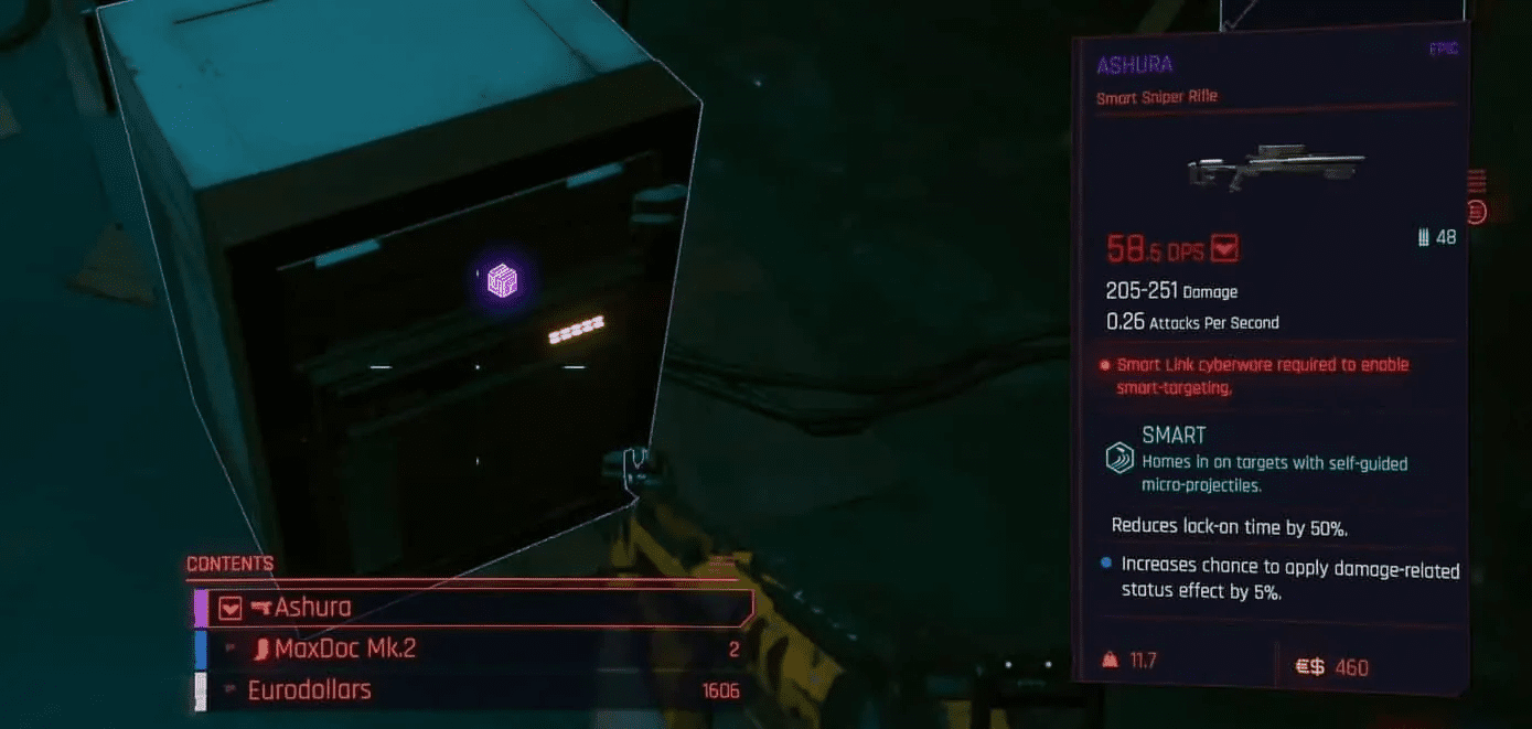 Where To Find The Best Cyberpunk 2077 Sniper Rifle