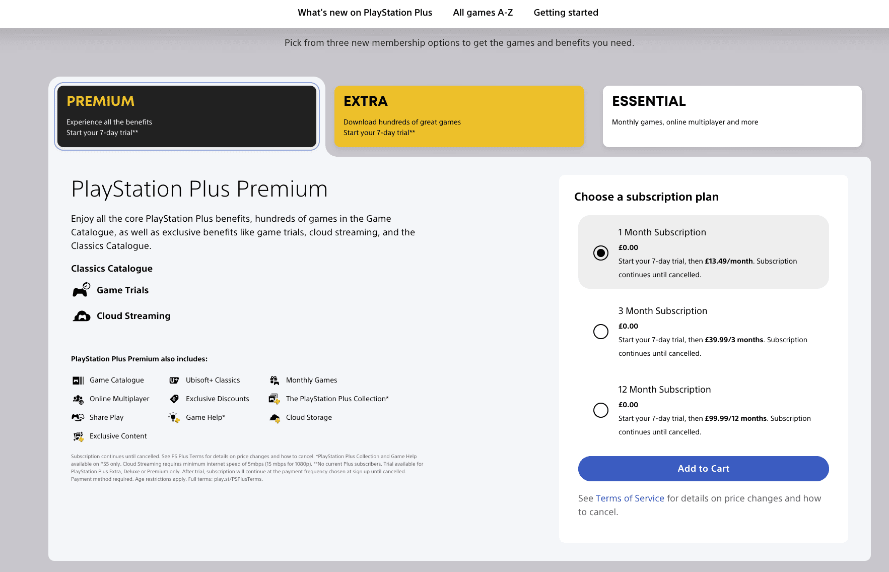 Sony Drops Free Ps Plus Trial As Extra And Premium Library Expands