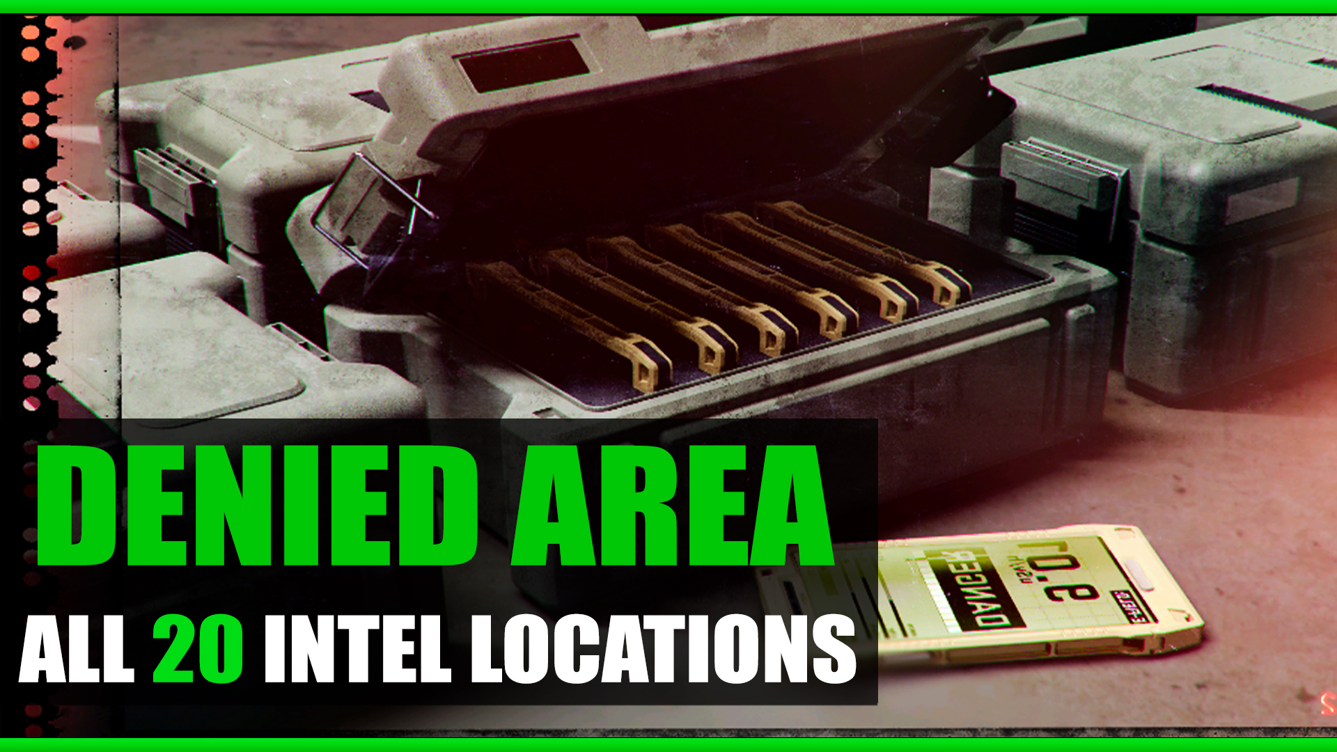 All 20 Intel Locations on Denied Area Spec Ops Mission - Call of Duty: Modern Warfare II