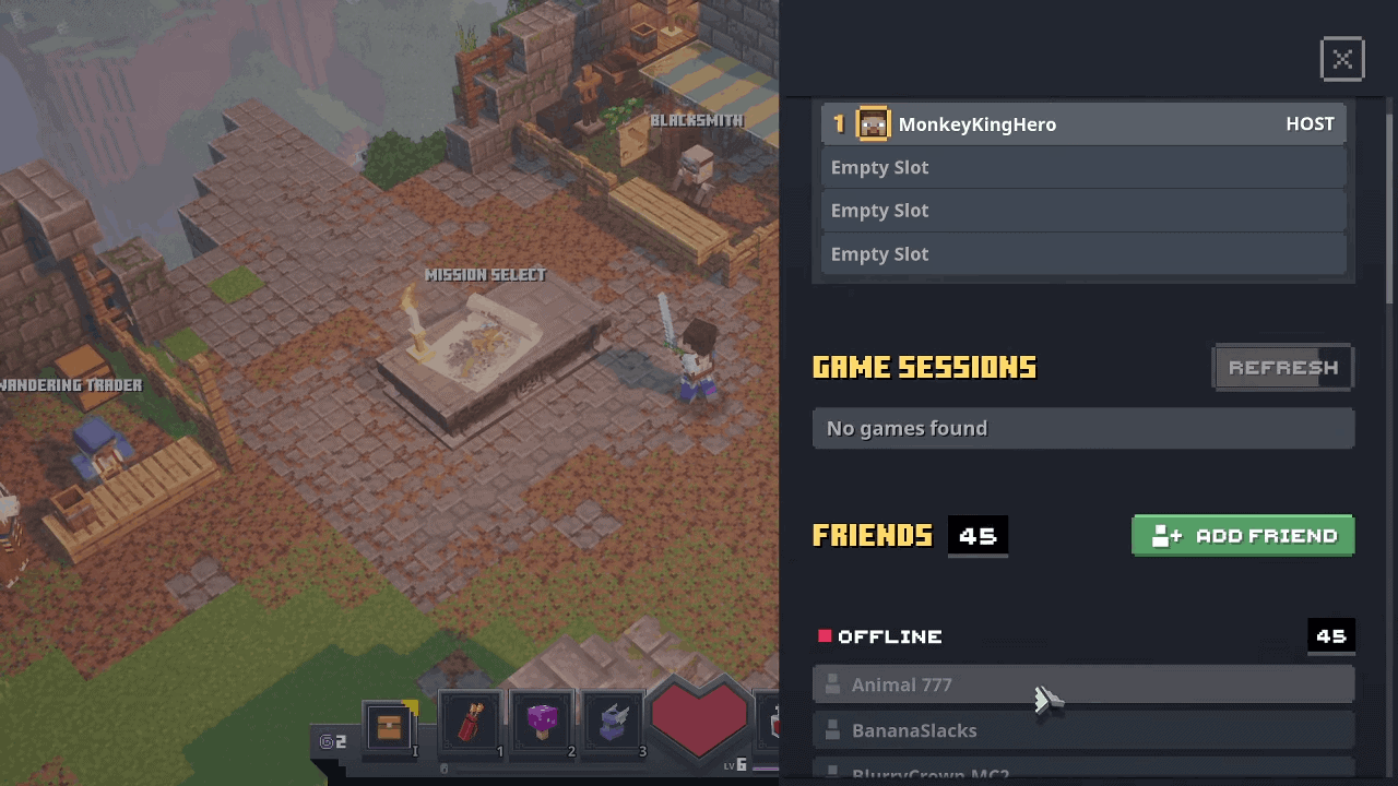 Minecraft Dungeons Cross-platform Play Guide