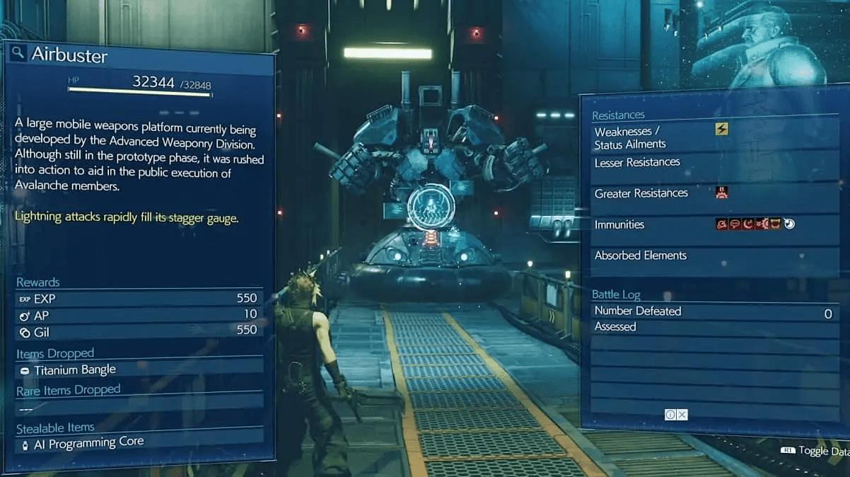 How To Beat The Airbuster Boss In Final Fantasy 7 Remake