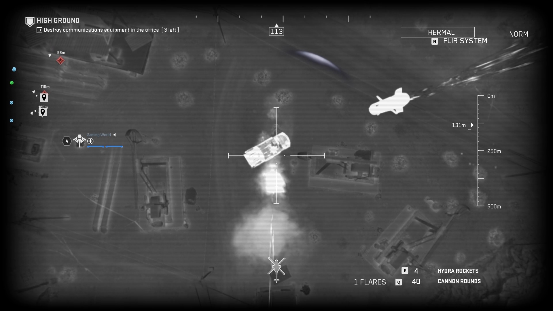 Vehicle Hydra Rocket High Ground