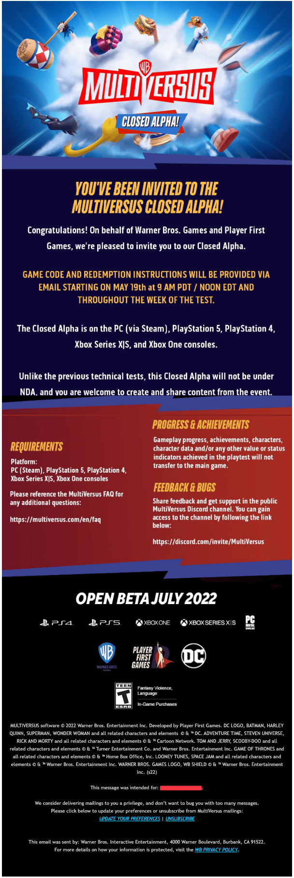 How To Sign Up For The Multiversus Alpha And Beta