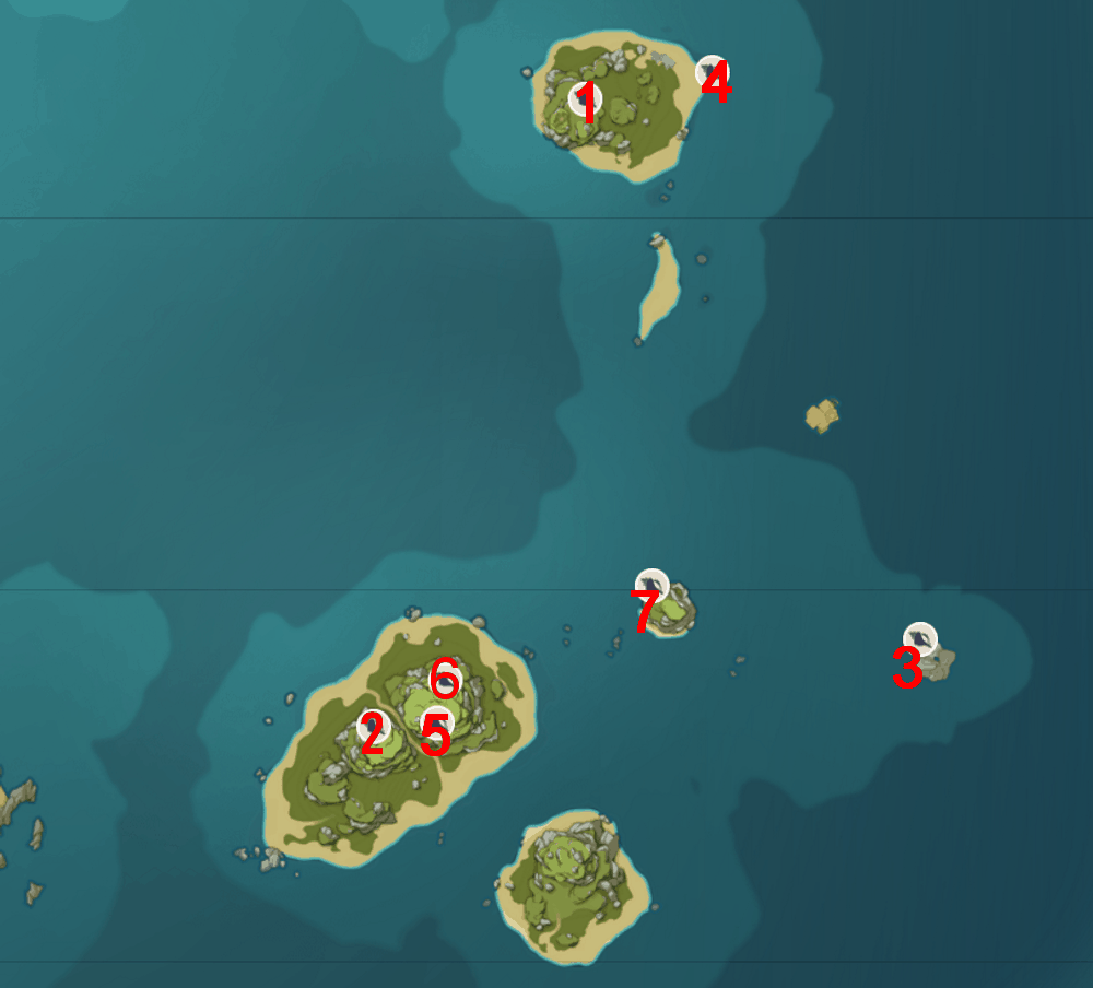 All 32 Echoing Conch Locations In Genshin Impact