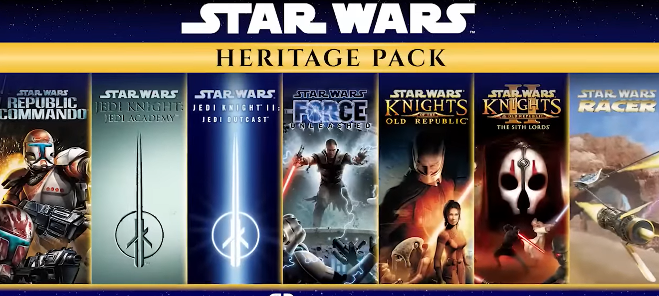 Star Wars Heritage Pack will have a physical edition on Switch